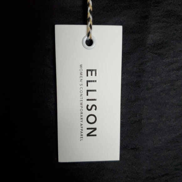 Black Tulip Skirt, Hi-Low/Asymmetrical, Size Large NWT - Picture 7 of 12